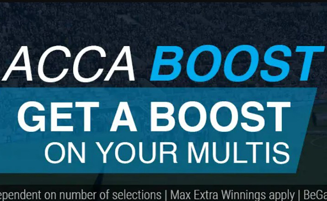 Acca Boost by Fun88 bookmaker!